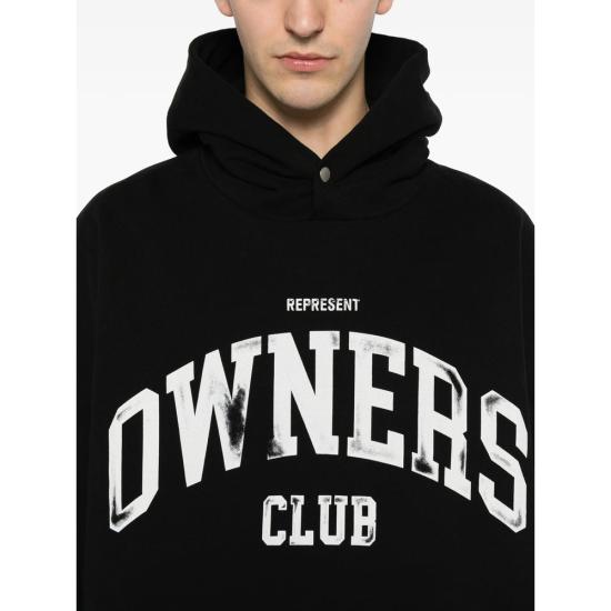 26FW 리프레젠트 긴팔 티셔츠 OCM100044 01 BLACK - REPRESENT