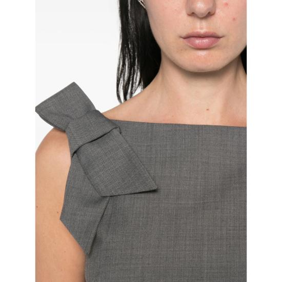 26FW 슈슈/통 원피스 MWDFDR05 FFV456 GR100 GRAY - SHUSHU/TONG