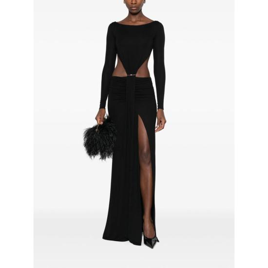 26FW 엘리자베타프랜치 원피스 ABR3467E2 110 BLACK - ELISABETTA FRANCHI