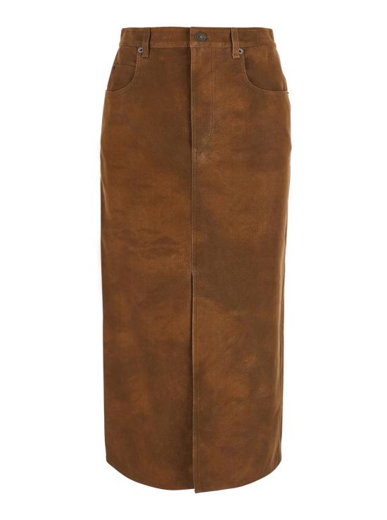 26FW 이자벨마랑에뚜왈 스커트 JU0524FA BROWN