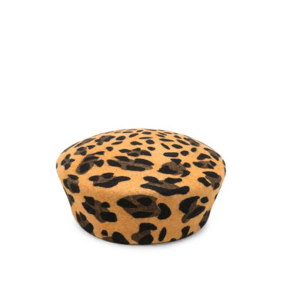 26FW 루슬란바진스키 베레모 MMM059 WF LEOPA BEIGE - RUSLAN BAGINSKIY