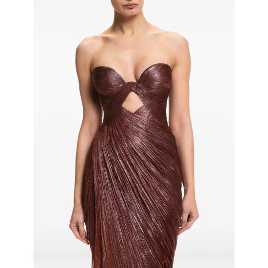 26FW 마리아루시아호한 원피스 ZEPHYRA TRUFF BROWN - MARIA LUCIA HOHAN