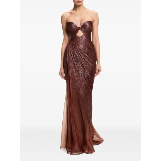 26FW 마리아루시아호한 원피스 ZEPHYRA TRUFF BROWN - MARIA LUCIA HOHAN