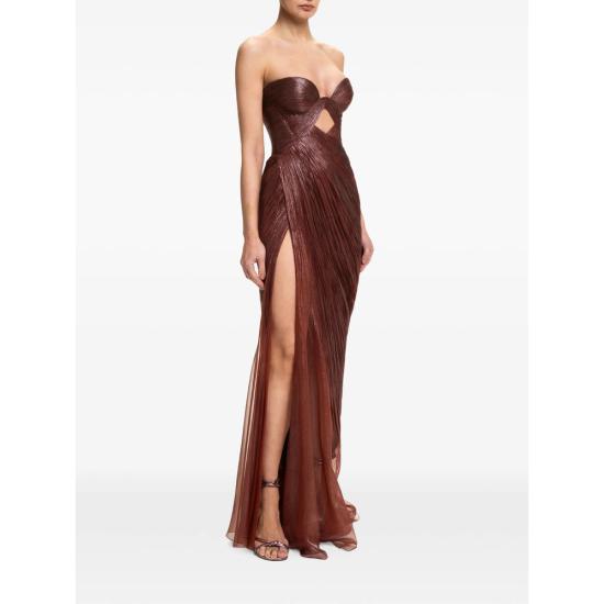 26FW 마리아루시아호한 원피스 ZEPHYRA TRUFF BROWN - MARIA LUCIA HOHAN