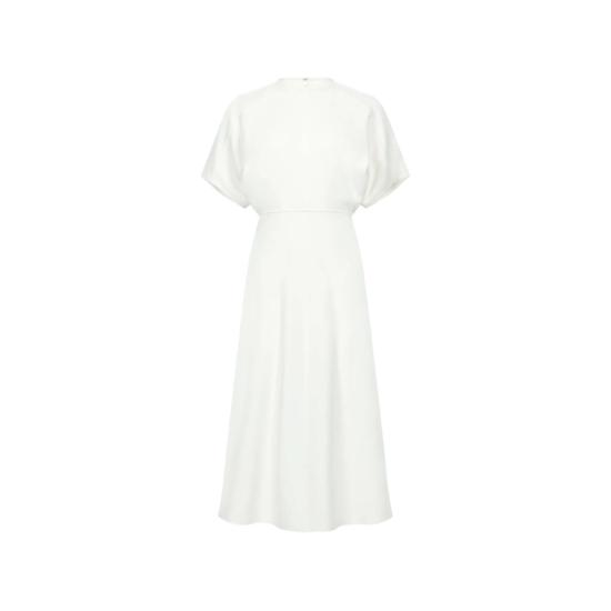 26FW 빅토리아 베컴 원피스 1426WDR007752A BRIVO WHITE