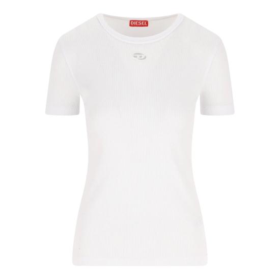 26FW 디젤 폴로 티셔츠 A21723 0EJAI 100 WHITE