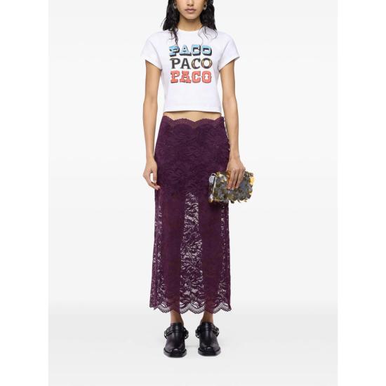 26FW 파코라반 스커트 26AJJU598 PA0170 P534 PURPLE - PACO RABANNE