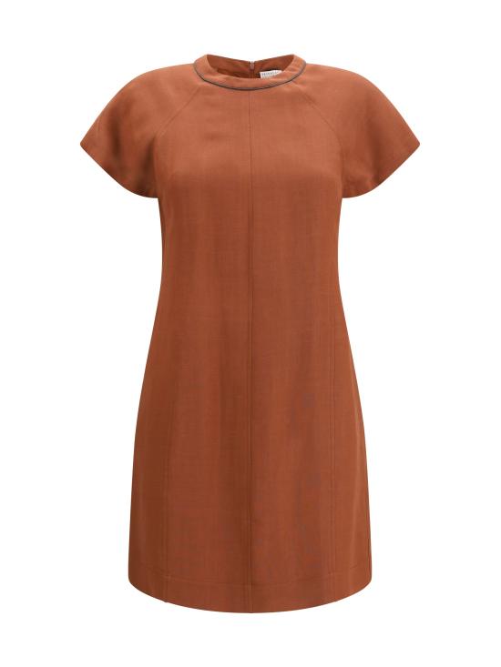 26SS 브루넬로 쿠치넬리 원피스 MH126AFR72 ORANGE - BRUNELLO CUCINELLI