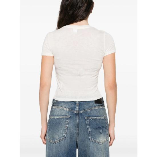 26SS 리던 폴로 티셔츠 792 02WTNT003 VINWH WHITE - RE/DONE