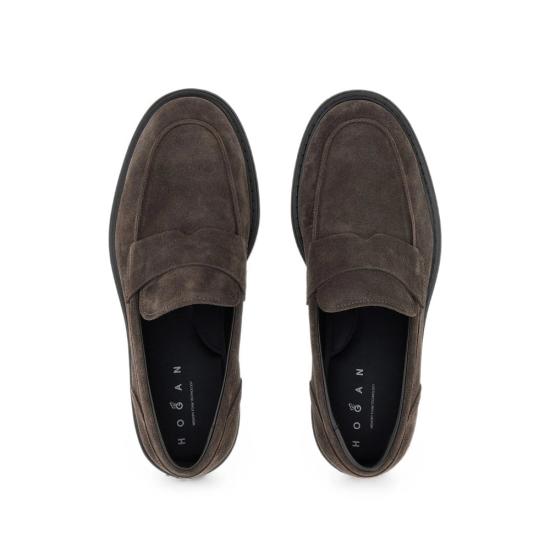 26FW 호간 스니커즈 HXM7040FZ10H G0S808 BROWN - HOGAN