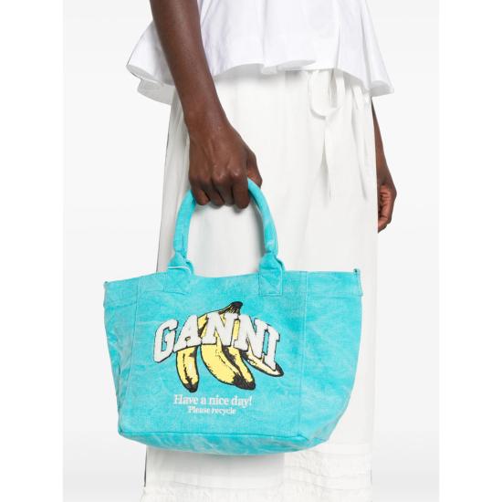 26FW 가니 토트백 C2080013 803 BLUE - GANNI