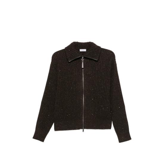 26FW 브루넬로 쿠치넬리 니트웨어 MBM753506P C9792 BROWN