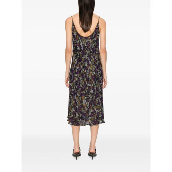 26FW 드리스 반 노튼 원피스 4012 131014 401 PURPLE - DRIES VAN NOTEN