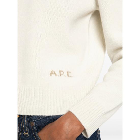 26FW 아페쎄 스웨터 WOASW F23498 AAD BEIGE - A.P.C.