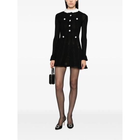 26FW 셀프 포트레이트 원피스 AW26 100S B BLACK - SELF PORTRAIT