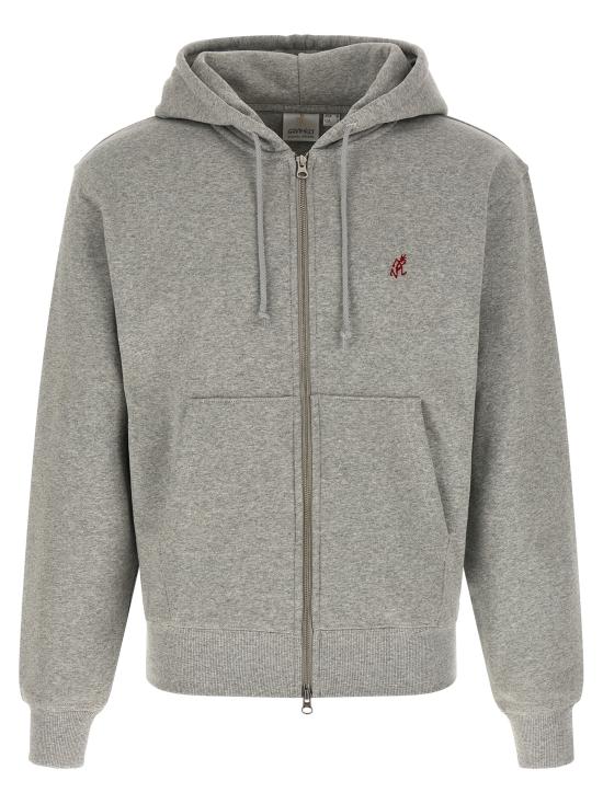26FW 그라미치 긴팔 티셔츠 G310FTGREYHEATHER Gray