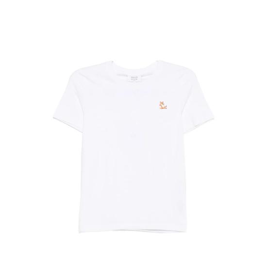 26FW 메종키츠네 폴로 티셔츠 MRWJT20KJ7026 WHITE