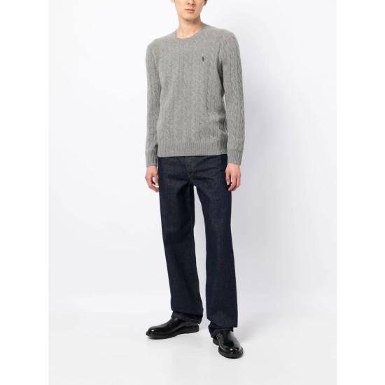 26FW 랄프 로렌 스웨터 710876762012 GREYH GRAY - RALPH LAUREN
