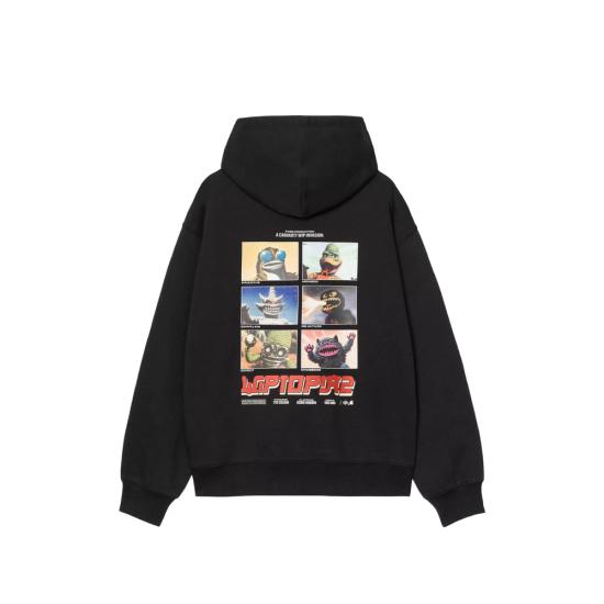 26FW 칼하트 WIP 후드 티셔츠 I037224 89XX BLACK - CARHARTT WIP
