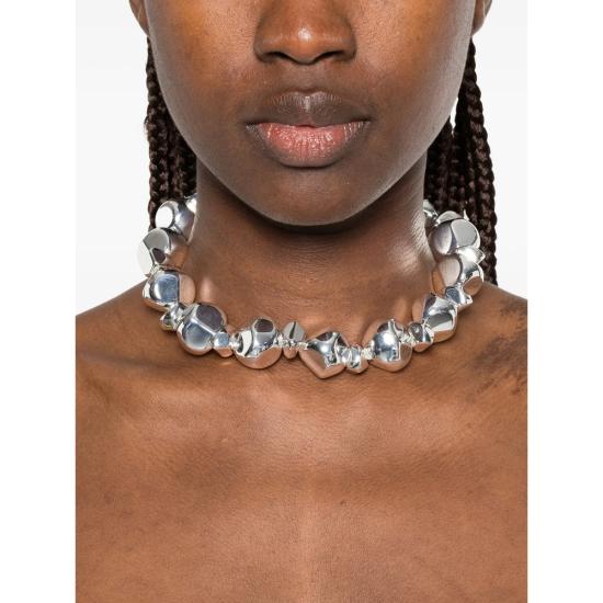 26FW 페데리카 토시 목걸이/팬던트 FT26LA24 STONE SILVE SILVER - FEDERICA TOSI