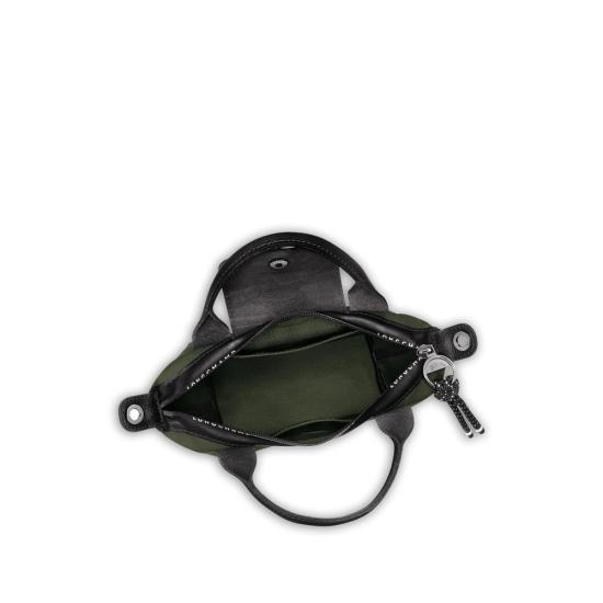 26FW 롱샴 르 플리아쥬 에너지 탑 핸들백 XS L1500HSR 892 GREEN - LONGCHAMP