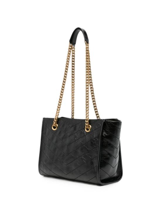 26FW 생로랑 니키 스몰 쇼핑백 872680 0EN071000 BLACK - SAINT LAURENT