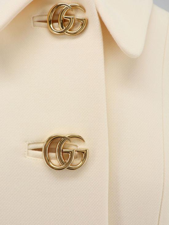 26FW 구찌 코트 A00E1V ZHW109050 WHITE - GUCCI