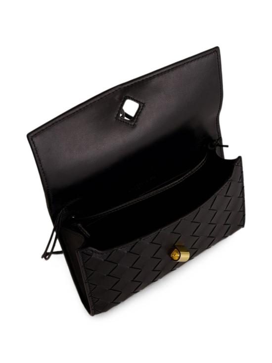 26FW 보테가베네타 안디아모 파우치 온 스트랩 836940 VCPP21019 BLACK - BOTTEGA VENETA