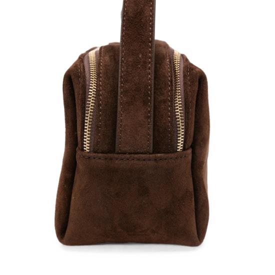 26FW 엘렘 숄더백 TROUSSE SUEDE BROWN - ELLEME