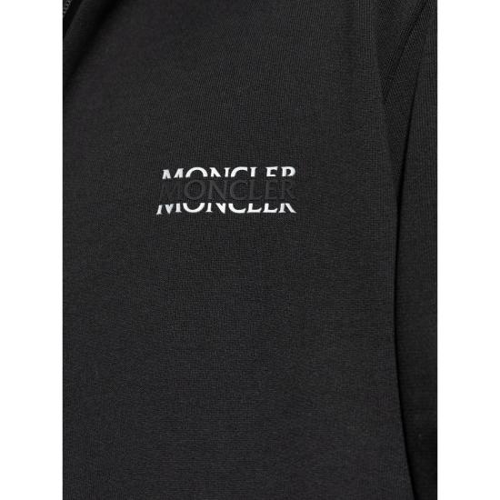 26SS 몽클레어 후드 티셔츠 89AZY 8G000 10 999 BLACK - MONCLER