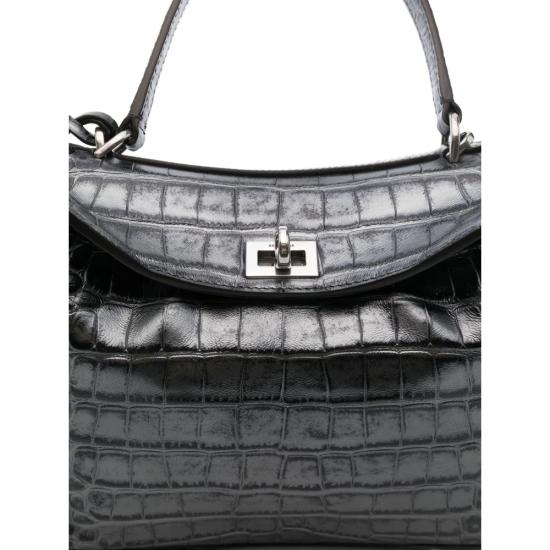 25FW 발렌시아가 로데오 미니 핸드백 843712 2AB5M 1015 SILVER - BALENCIAGA