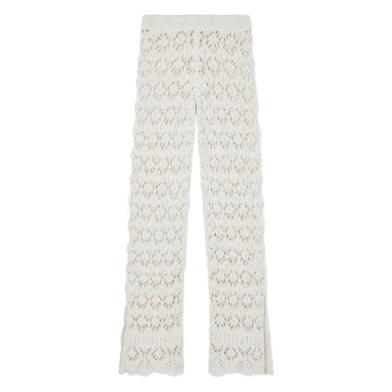 26SS 알라누이 팬츠 LWHG018R26KN I001 OFOF WHITE - ALANUI