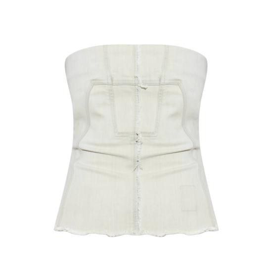 26SS 다크쉐도우 민소매 티셔츠 DS01F4127 SDMW 51 WHITE