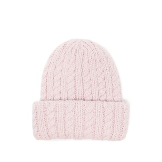 26FW 몽클레어 케이블 니트 울 비니 N0403 3B000 31 51A PINK - MONCLER