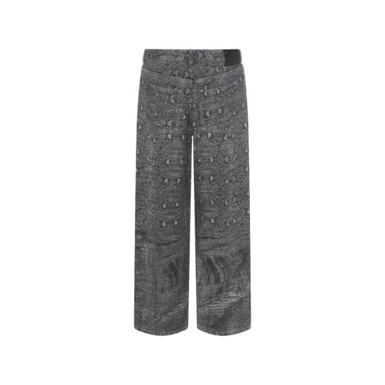 26SS 데일리 페이퍼 데님 팬츠 2610003 SNAKE OVER DENIM GRAY - DAILY PAPER