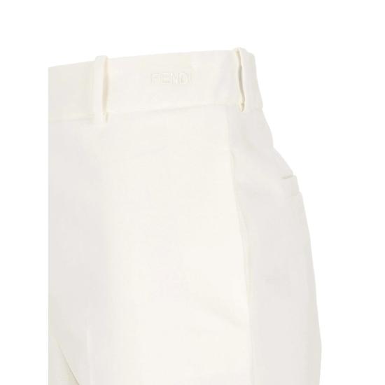 26SS 펜디 팬츠 AW7Q FR6711 F0ZNM WHITE - FENDI