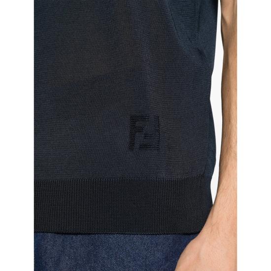 26SS 펜디 탑 AYY8 FZE079 F0PTH NAVY - FENDI