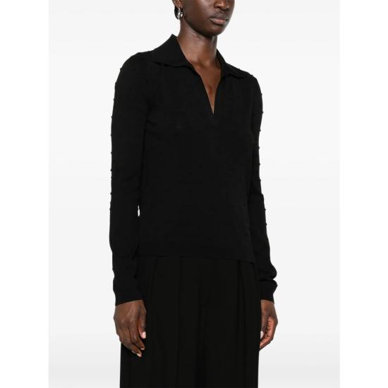 26FW 막스마라 스튜디오 스웨터 MSTCOLONO 010F 003 BLACK - MAX MARA STUDIO