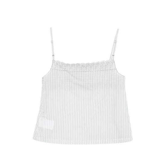 26SS 로우클래식 민소매 티셔츠 LW265BL07 STRIP WHITE