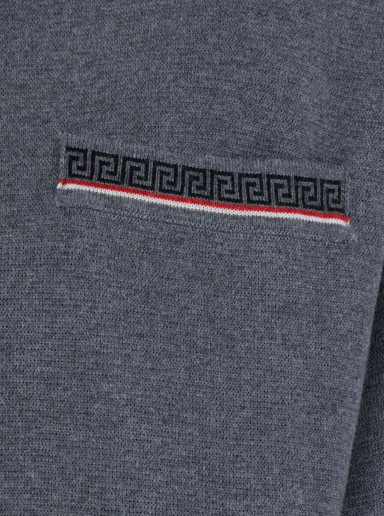 26FW 베르사체 스웨터 1026561 GRAY - VERSACE