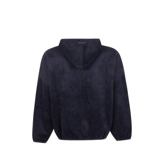 26SS 피어오브갓 스웨이드 플리스 모던 후디 192HO256941F VIBLK BLACK - FEAR OF GOD