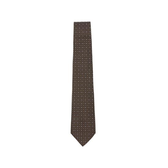 26FW 카날리 넥타이 HJ04703 18 4 BROWN