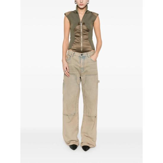 26SS 장 폴 고티에 바디수트 티셔츠 PO040 K024 41 GREEN - JEAN PAUL GAULTIER