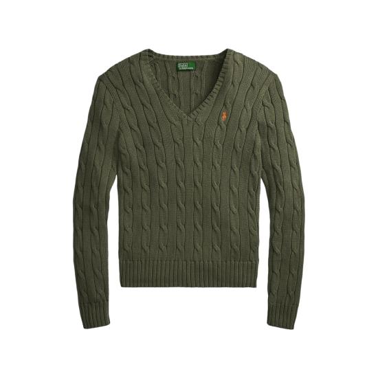 26FW 랄프 로렌 스웨터 211971870 GREEN