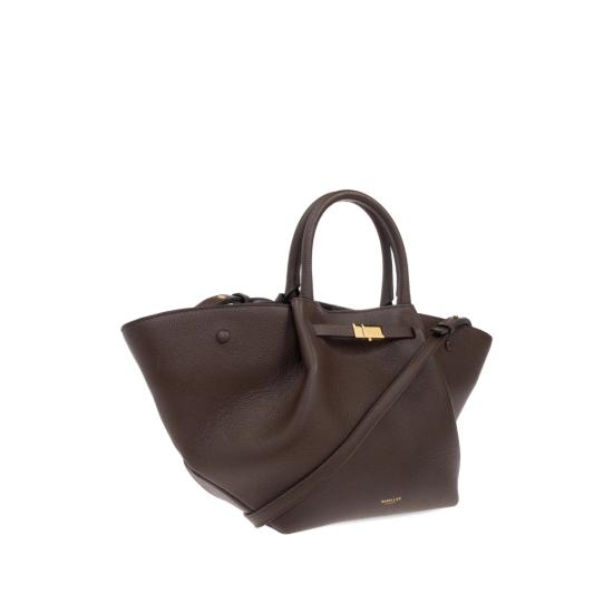 26FW 드멜리어 토트백 N81 LEATHER MIDI NEW Y MOCHA BROWN - DEMELLIER