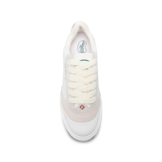 26FW 카사블랑카 스니커즈 PF26 SNK 025 01 WHITE - CASABLANCA