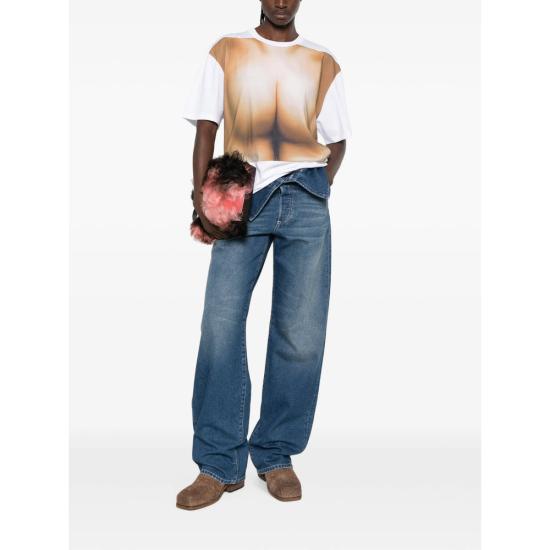 26FW 장 폴 고티에 폴로 티셔츠 TO549 J070 0168 WHITE - JEAN PAUL GAULTIER