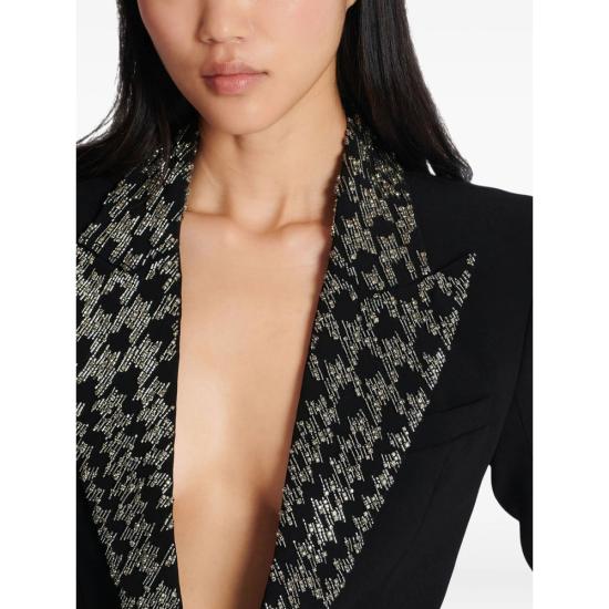 26SS 발망 자켓 GF1SE200 PD30 EAW BLACK - BALMAIN