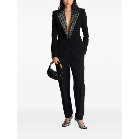 26SS 발망 자켓 GF1SE200 PD30 EAW BLACK - BALMAIN