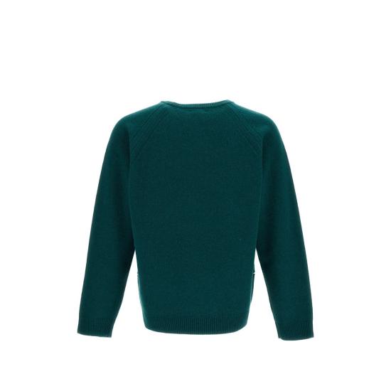 26FW JW앤더슨 스웨터 KW1584 YN0471 555 GREEN - JW ANDERSON